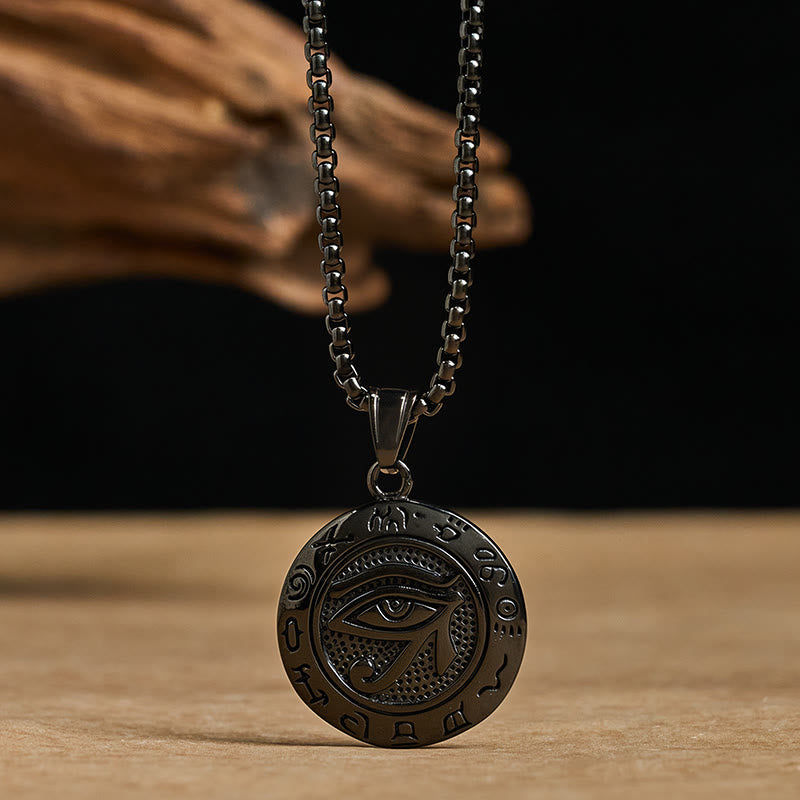 FREE Today: Protection and Courage Titanium Steel Evil Eye Necklace Pendants - image 13