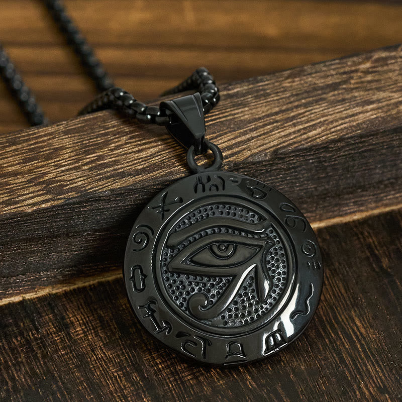 FREE Today: Protection and Courage Titanium Steel Evil Eye Necklace Pendants - Black Titanium Steel Evil Eye - image 12