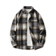 Weißer Mitternachtsblau Plaid / USA/UK/AU36,EU46 (XL). (EN) n