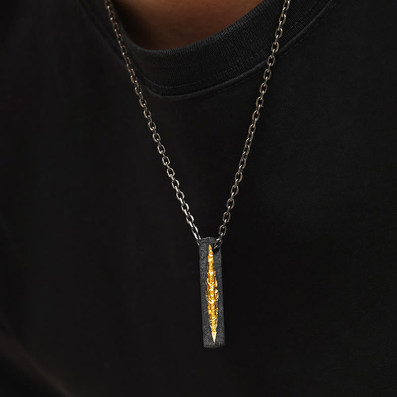 Buddha Stones 999 Sterling Silver 999 Gold Om Mani Padme Hum Wisdom Necklace Pendant - image 10