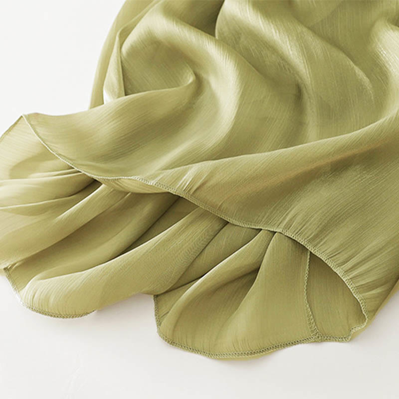 Buddha Stones Summer Plain Women's Polyester Pants - image 2