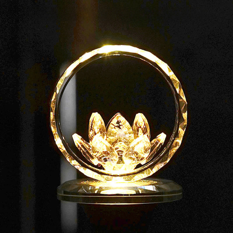 Buddha Stones Lotus Copper Brass New Begining Home Decoration - image 7