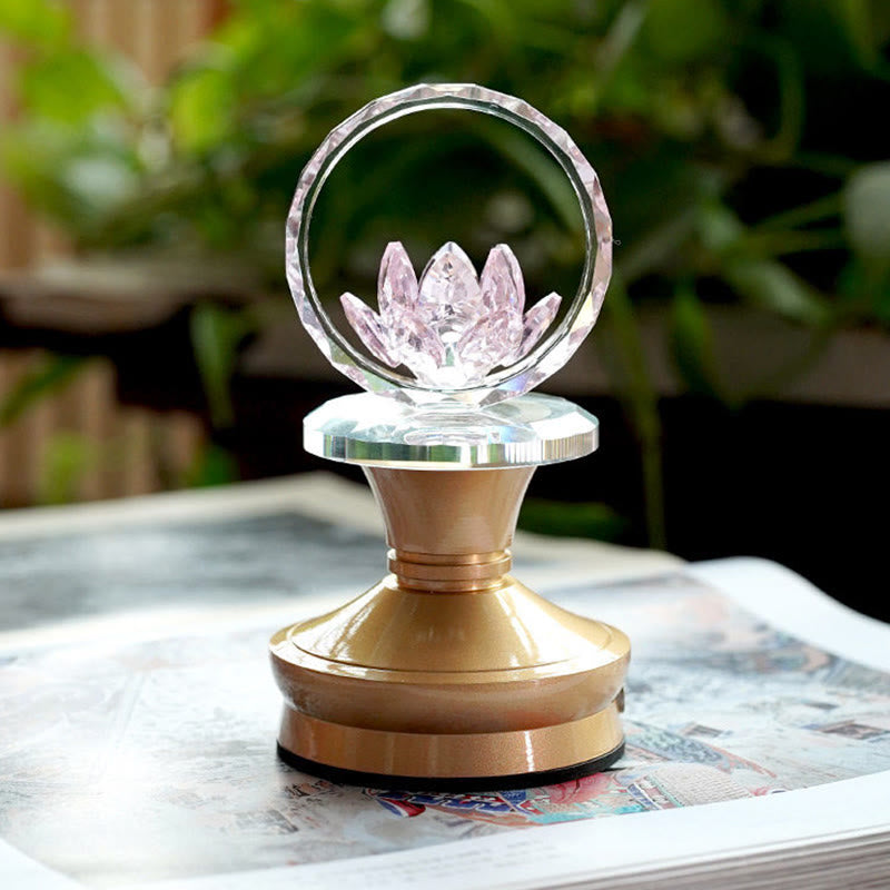 Buddha Stones Lotus Copper Brass New Begining Home Decoration - image 16