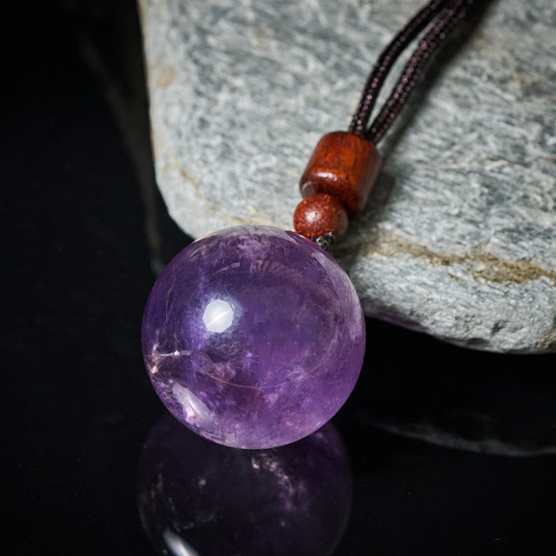 Buddha Stones White Crystal Pink Crystal Tiger Eye Smoky Quartz Protection Necklace Pendant - image 14