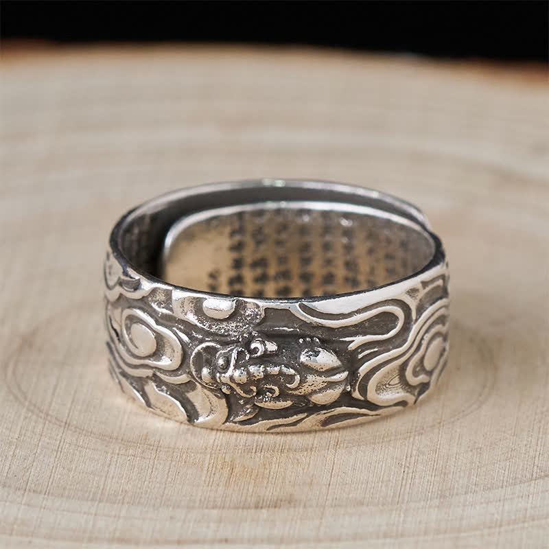 FREE Today: Luck and Wealth Pixiu Heart Sutra Copper Adjustable Ring - image 10