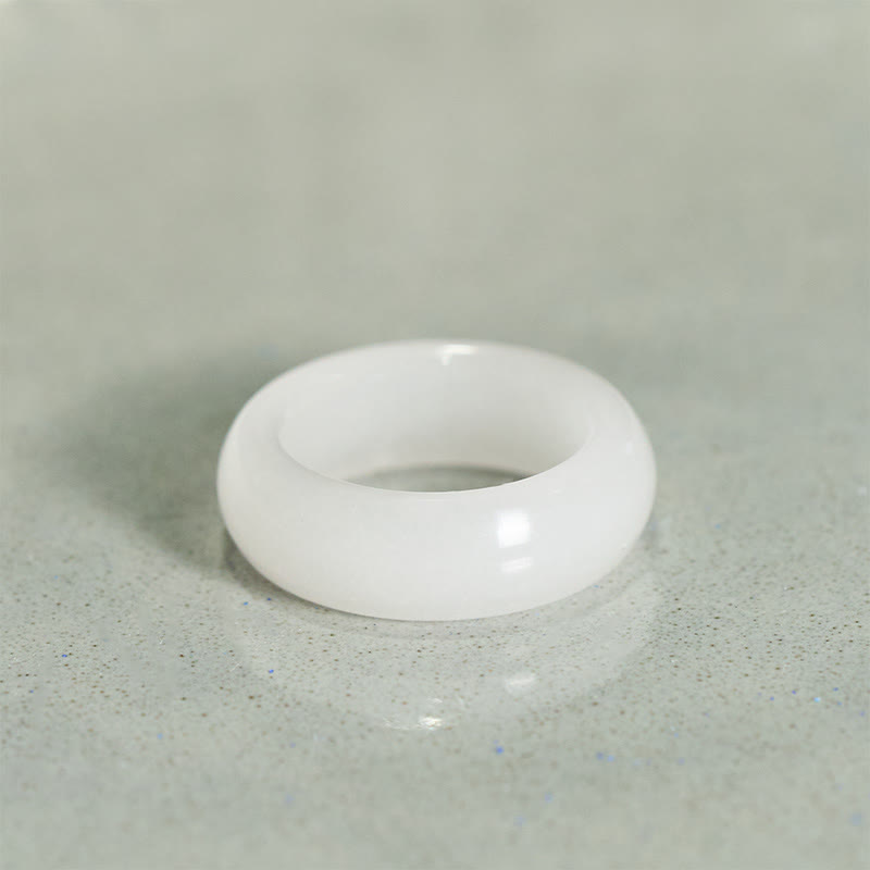 FREE Today: Luck and Wealth Natural Golden Silk Jade Ring - image 1