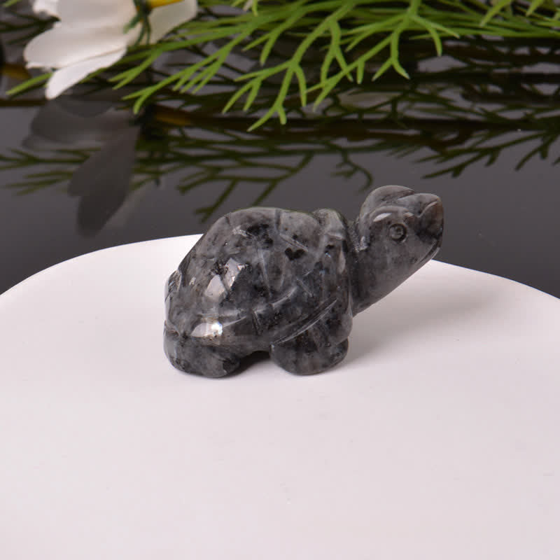 Buddha Stones Natural Green Aventurine Turtle Wisdom Crystal & Stone Decor - image 39