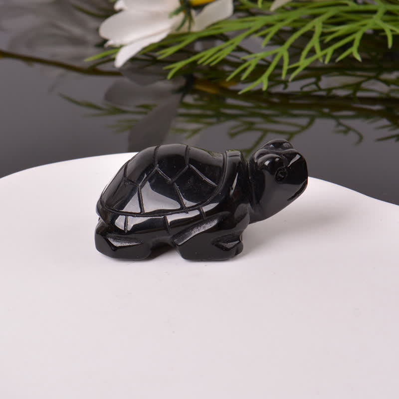Buddha Stones Natural Green Aventurine Turtle Wisdom Crystal & Stone Decor - image 43