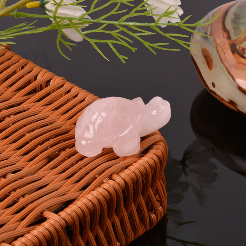 Buddha Stones Natural Green Aventurine Turtle Wisdom Crystal & Stone Decor - image 46