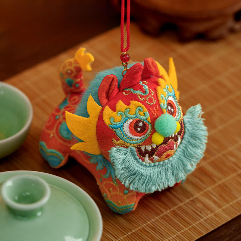 Buddha Stones Polyester Pi Xiu Wealth CUTE ANIMAL DECOR - image 4