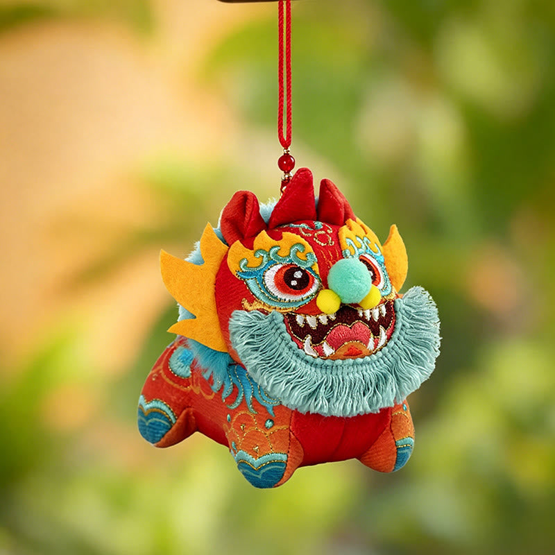 Buddha Stones Polyester Pi Xiu Wealth CUTE ANIMAL DECOR - image 2