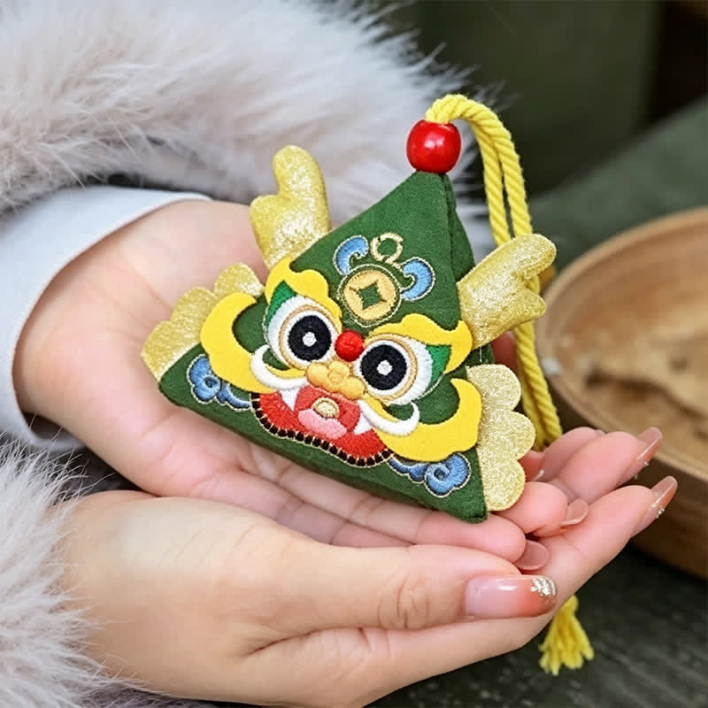 Buddha Stones Cotton Dragon Tiger Snake Triangle CUTE ANIMAL DECOR - image 3