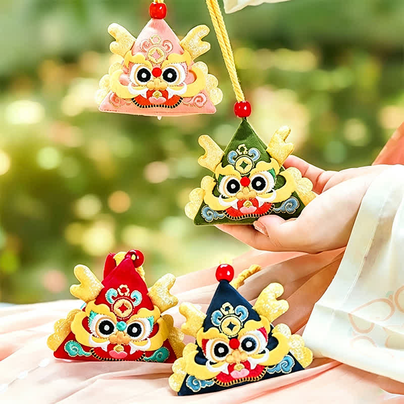 Buddha Stones Cotton Dragon Tiger Snake Triangle CUTE ANIMAL DECOR - image 17