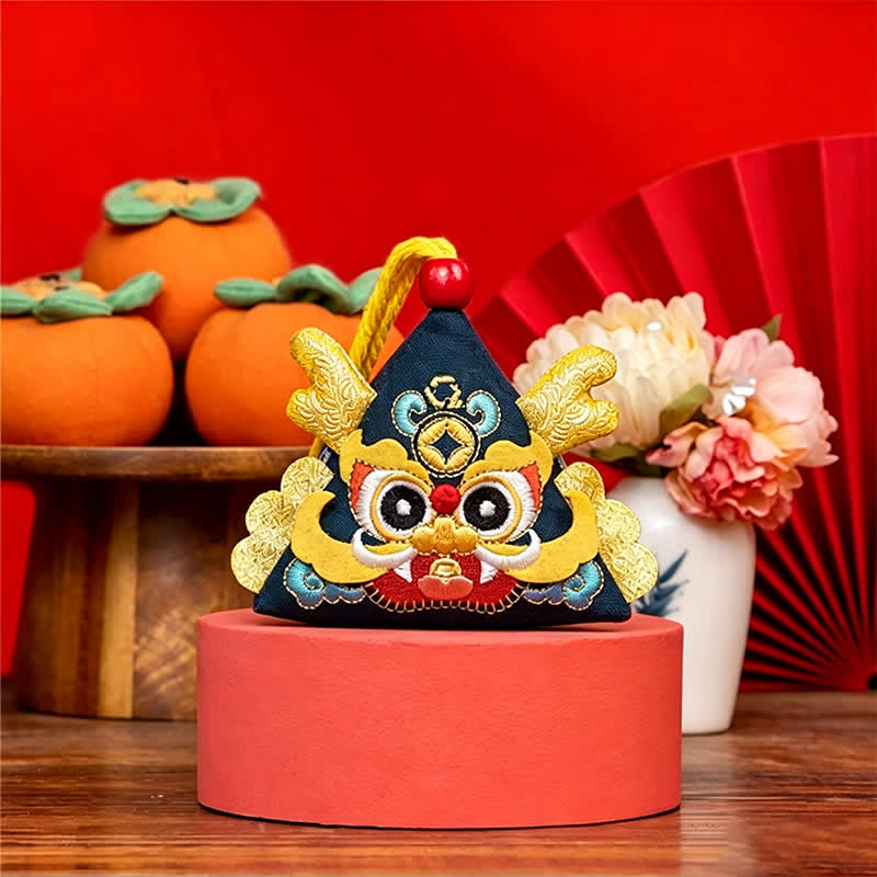 Buddha Stones Cotton Dragon Tiger Snake Triangle CUTE ANIMAL DECOR - image 11