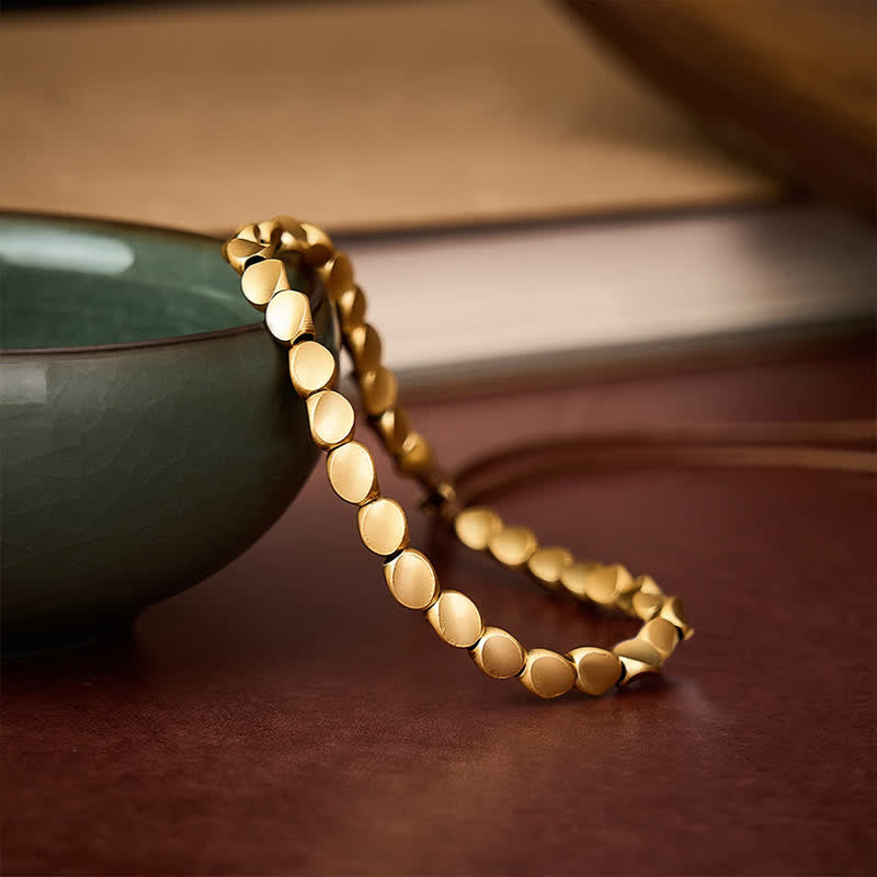 FREE Today: Balance and Healing Copper Irregular-shaped Bead String Bracelet - image 3
