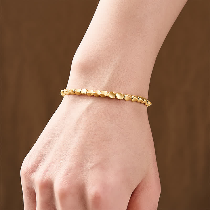 FREE Today: Balance and Healing Copper Irregular-shaped Bead String Bracelet - image 4