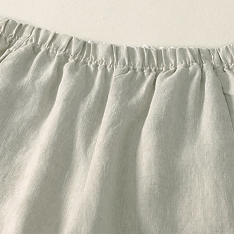 Buddha Stones Daily Plain Simple Design Women's Pants With Pockets - image 2
