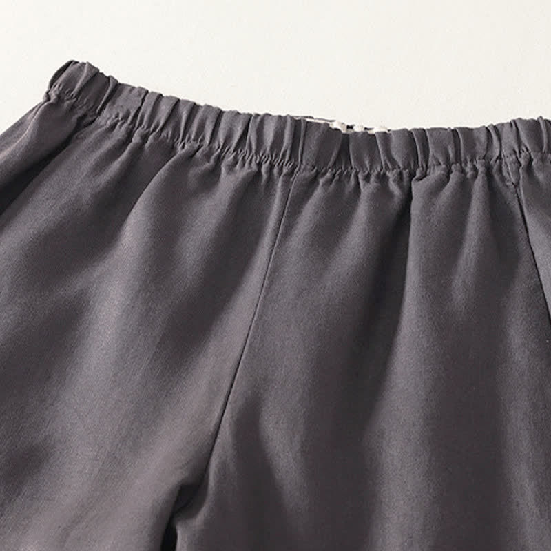 Buddha Stones Daily Plain Simple Design Women's Pants With Pockets - image 12