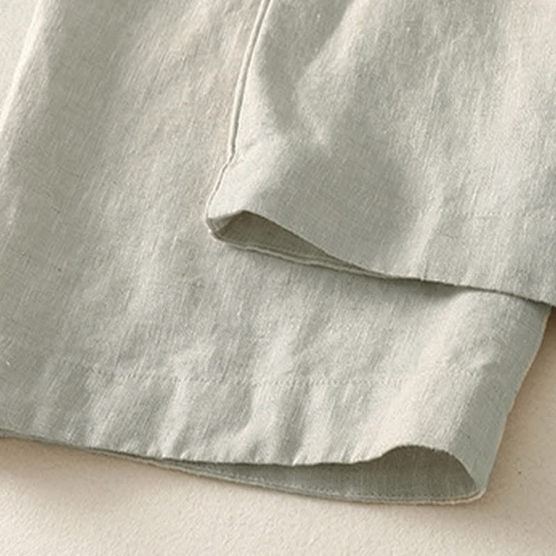 Buddha Stones Daily Plain Simple Design Women's Pants With Pockets - image 4