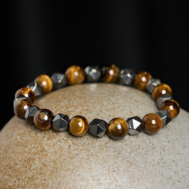 FREE Today: Strength and Support Tiger Eye Hematite Faceted Bracelet - image 11