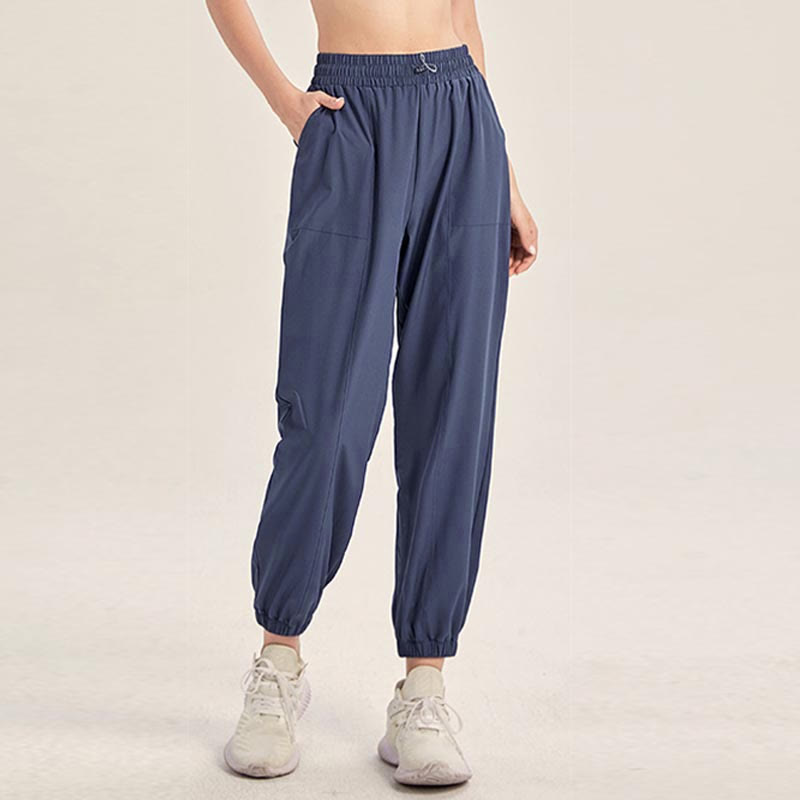 Buddha Stones Fitness Yoga Sports Track Pants With Pockets - image 1