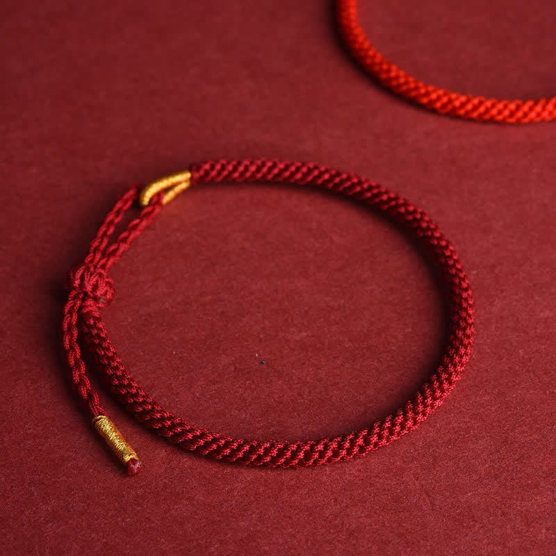 FREE Today: Protection and Strength Red String Hand-Woven Adjustable Bracelet - image 1