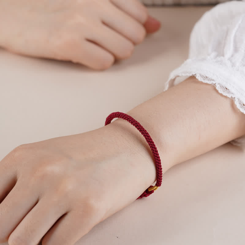 FREE Today: Protection and Strength Red String Hand-Woven Adjustable Bracelet - image 3