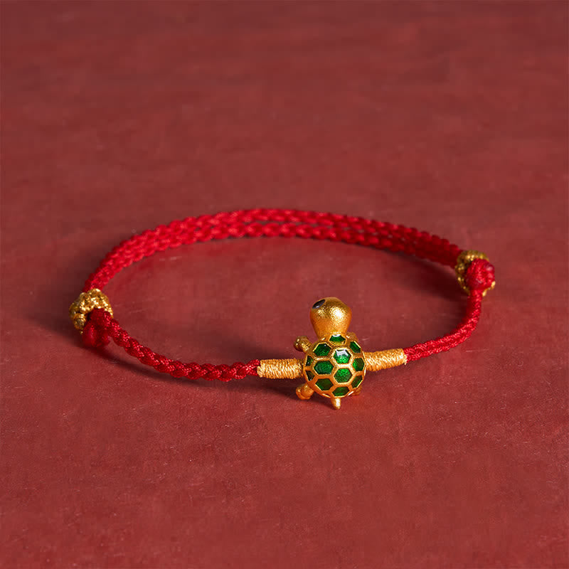 FREE Today: Lucky and Protection Turtle Charm Red String Braided Bracelet - image 4