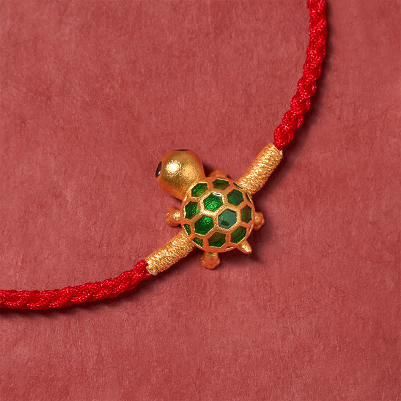 FREE Today: Lucky and Protection Turtle Charm Red String Braided Bracelet - image 5