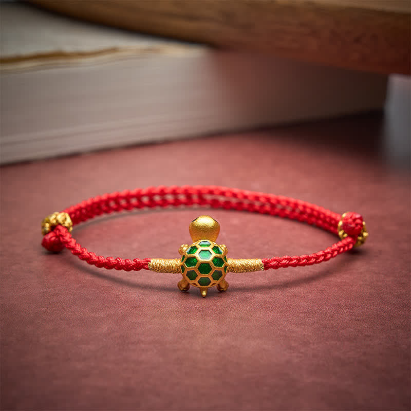 FREE Today: Lucky and Protection Turtle Charm Red String Braided Bracelet - image 3