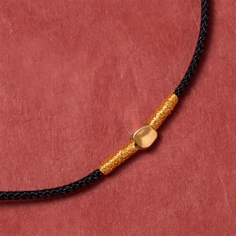 FREE Today: Protection and Luck 925 Sterling Silver Golden Bead Braided Rope Bracelet - image 11