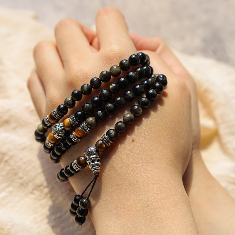 Golden Obsidian Energy Bracelet Necklace Bracelet BS 6