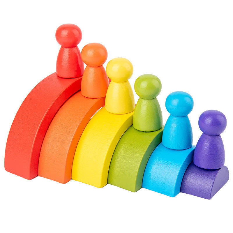 Colorful Arched Building Blocks