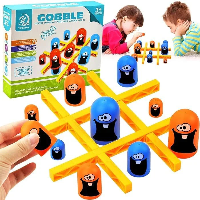 Juego de Batalla Familiar Fidtoy Gobble – Divertido Juego de Estrategia para Niños y Adultos