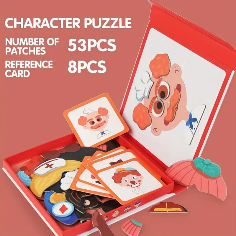 Face Changing Magnetic Board Puzzle - 841