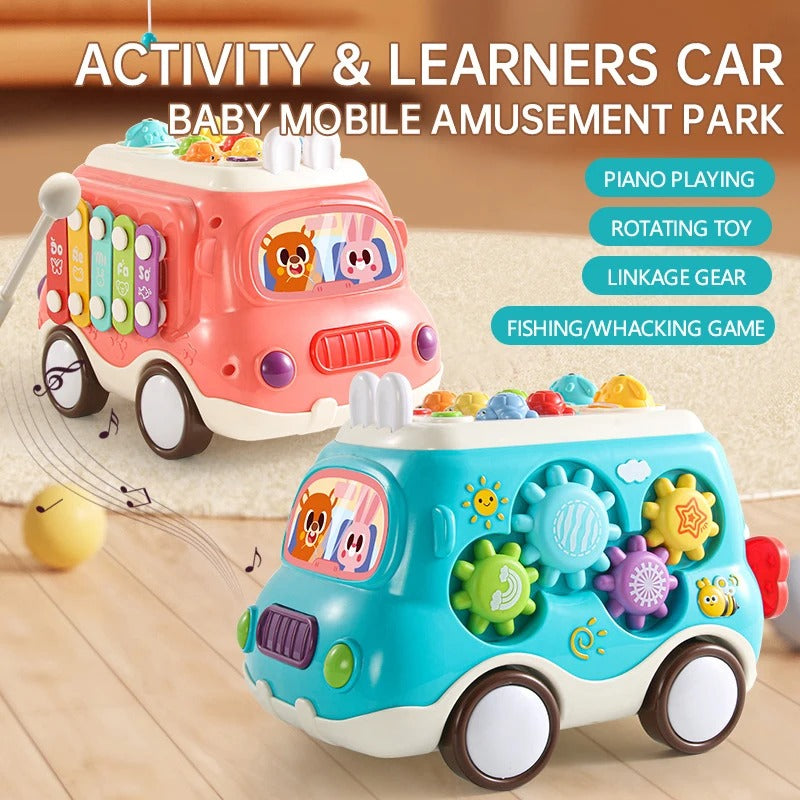 Coche de actividades múltiples 6 en 1 y de aprendizaje - 986