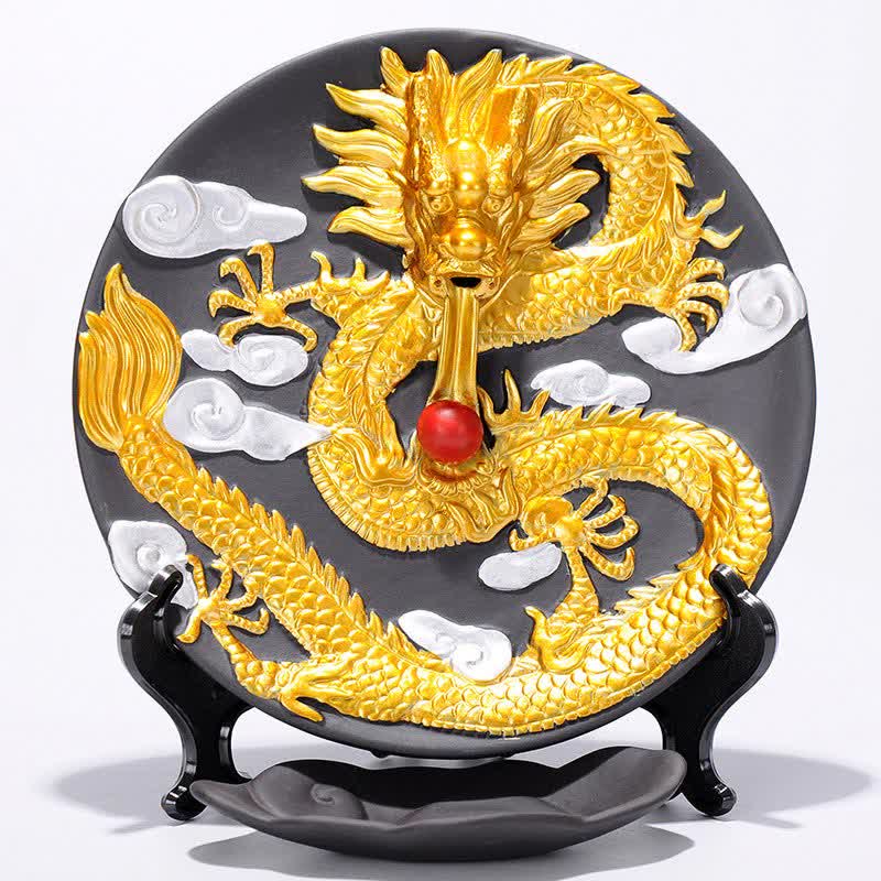 Dragon Ceramic Backflow Smoke Fountain Meditation Incense Burner Incense Burner BS 3