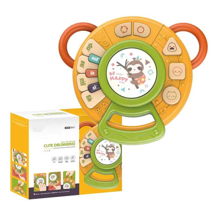 Fidtoy Cute Learning Drumming Musical Piano Toy for Toddlers