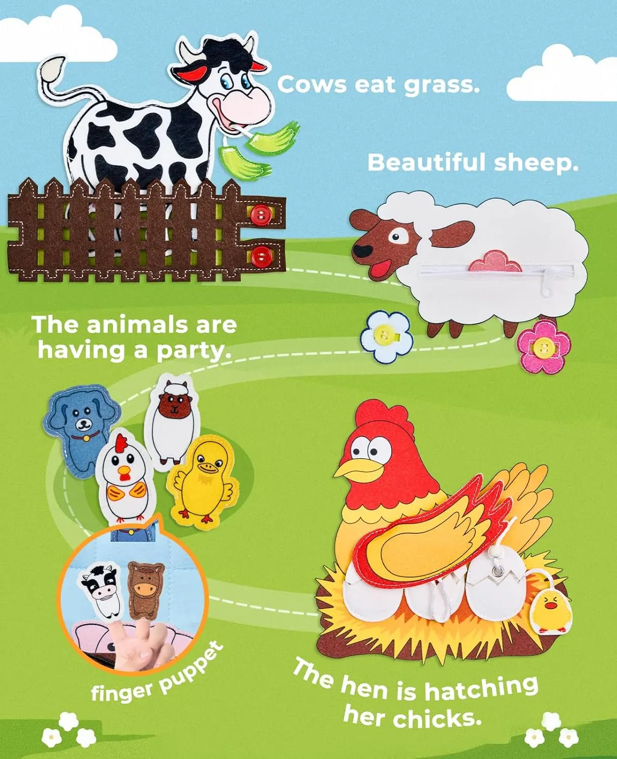 Montessori Busy Farm