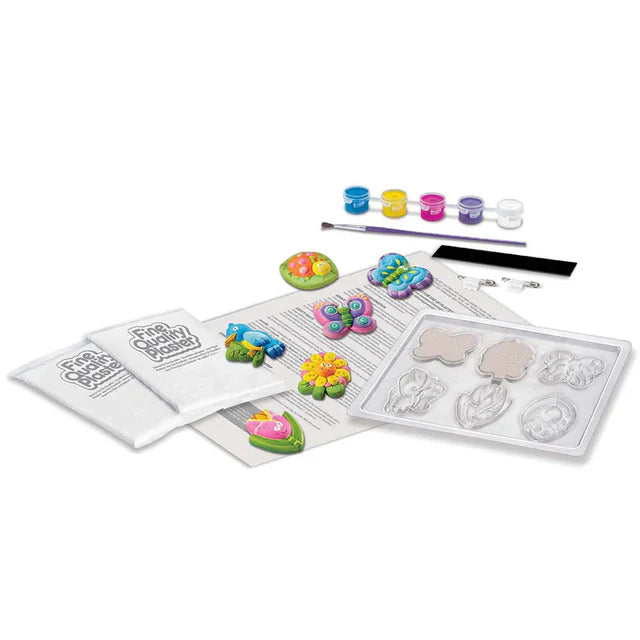 Kit de manualidades de jardín para niños Fidtoy Mould and Paint