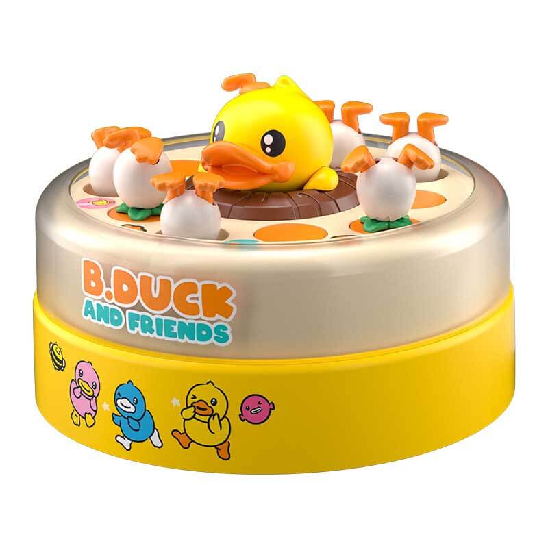 Fidtoy Duck Catching Game with Music Lights and Jumping Eggs
