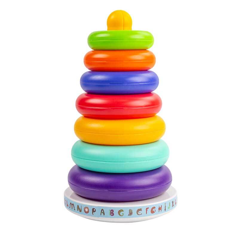 Fidtoy Baby Stacking Ring Toy Sensory Development Learning Toy