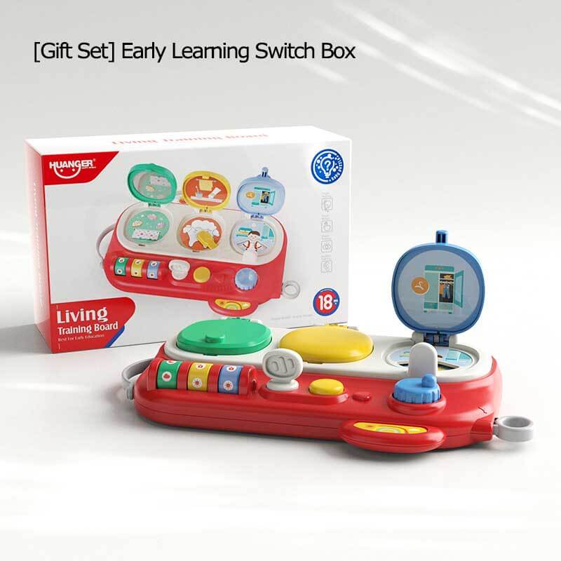 Fidtoy Busy Montessori Toy – Interactive Baby Sensory Activity Cube for Toddlers