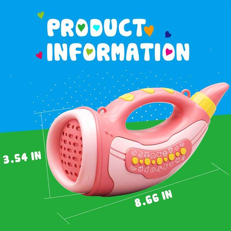Fidtoy Animal Sounds Horn Toy for Toddlers Interactive Learning & Lung Training