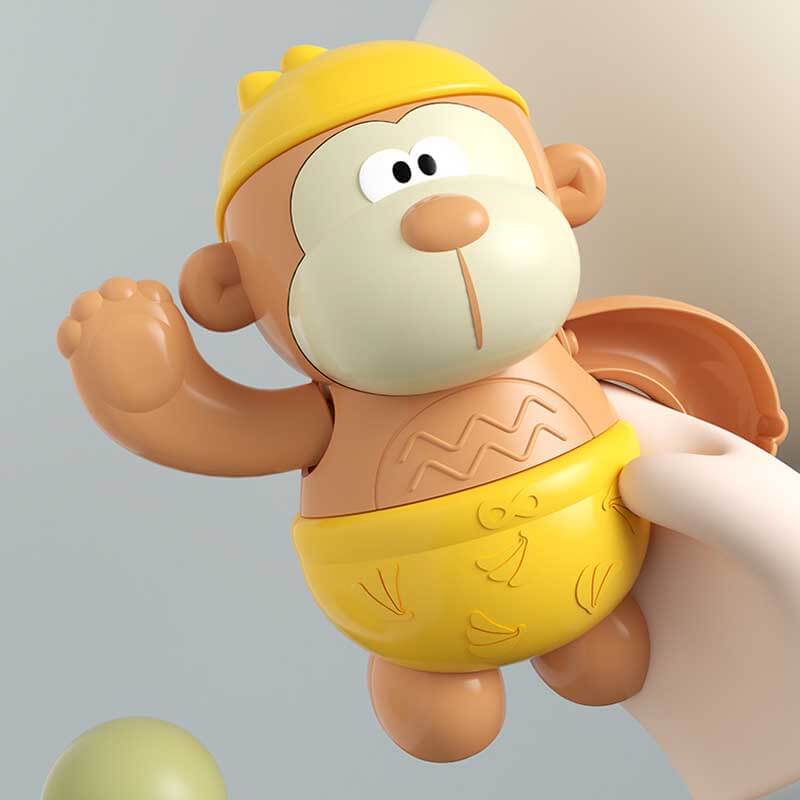 Fidtoy Bath Toy for Toddlers Wind Up Swimming Water Toy Baby Bathtub Toy for 1 2 3 Year Old Kids Bath Time Fun Sensory Play Pool Beach Toy