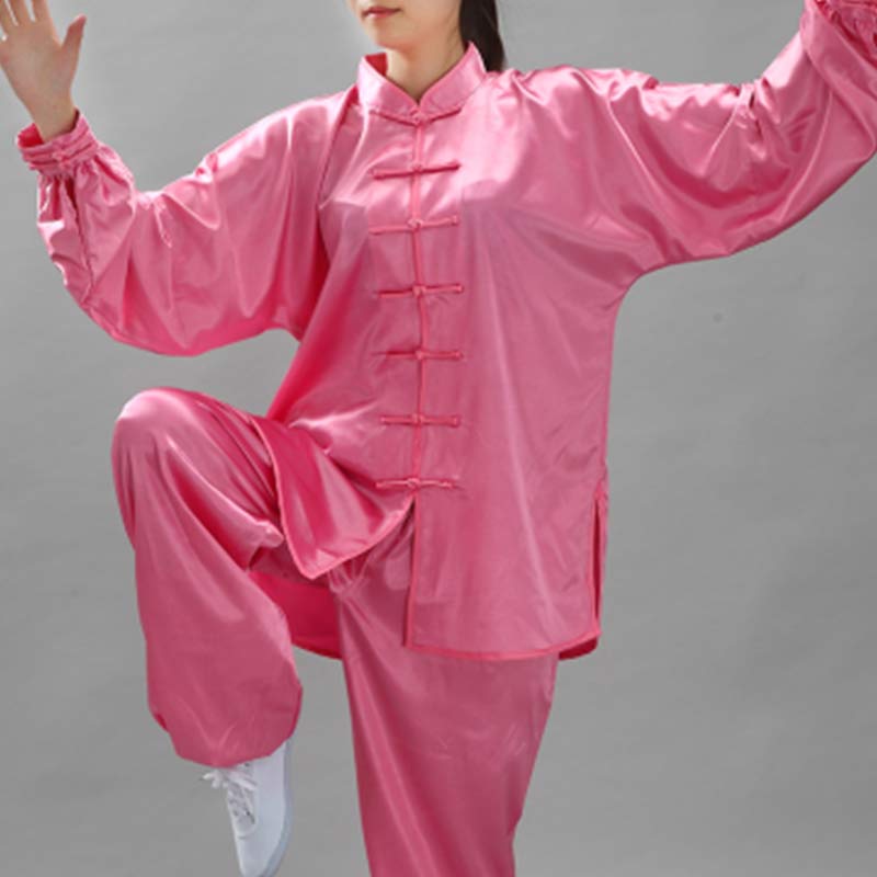 Foviel Simple Pattern Meditation Prayer Spiritual Zen Tai Chi Qigong Practice Unisex Clothing Set
