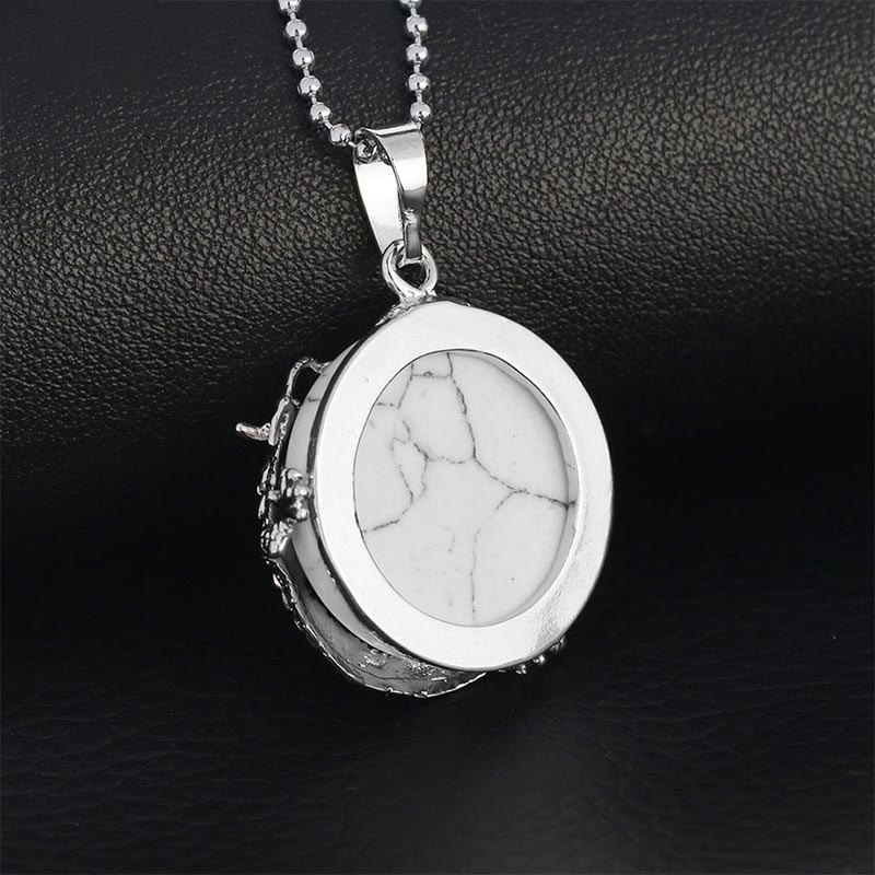 Buddha Stones Chinese Dragon Natural Quartz Crystal Healing Energy Necklace Pendant Necklaces & Pendants BS 32
