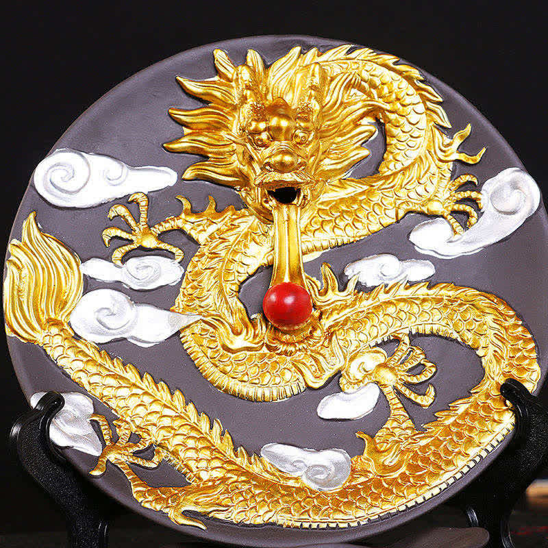 Dragon Ceramic Backflow Smoke Fountain Meditation Incense Burner Incense Burner BS 2