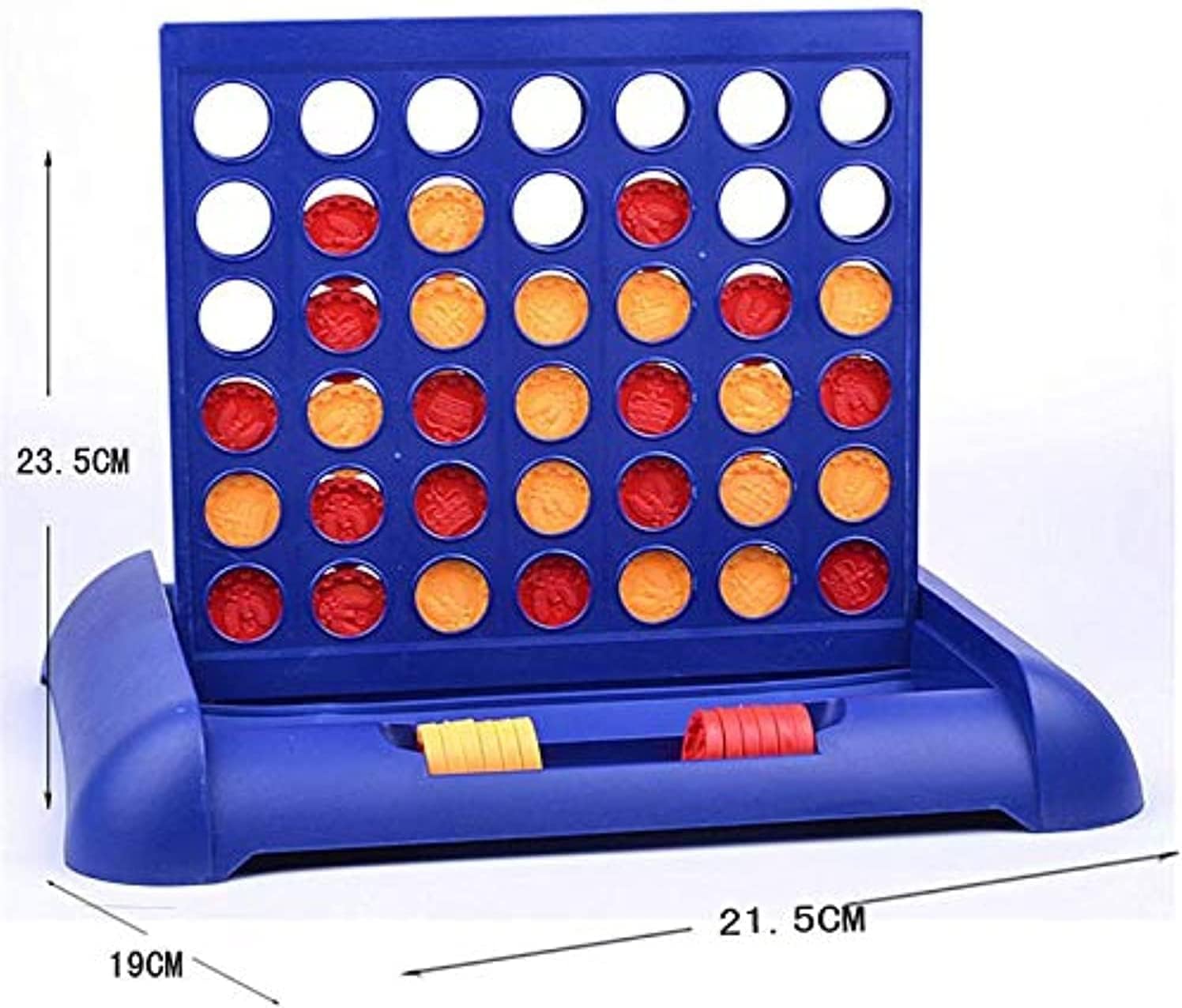 Fidtoy Connect 4 Game Chess Piece Family Fun Board Game for Kids and Families