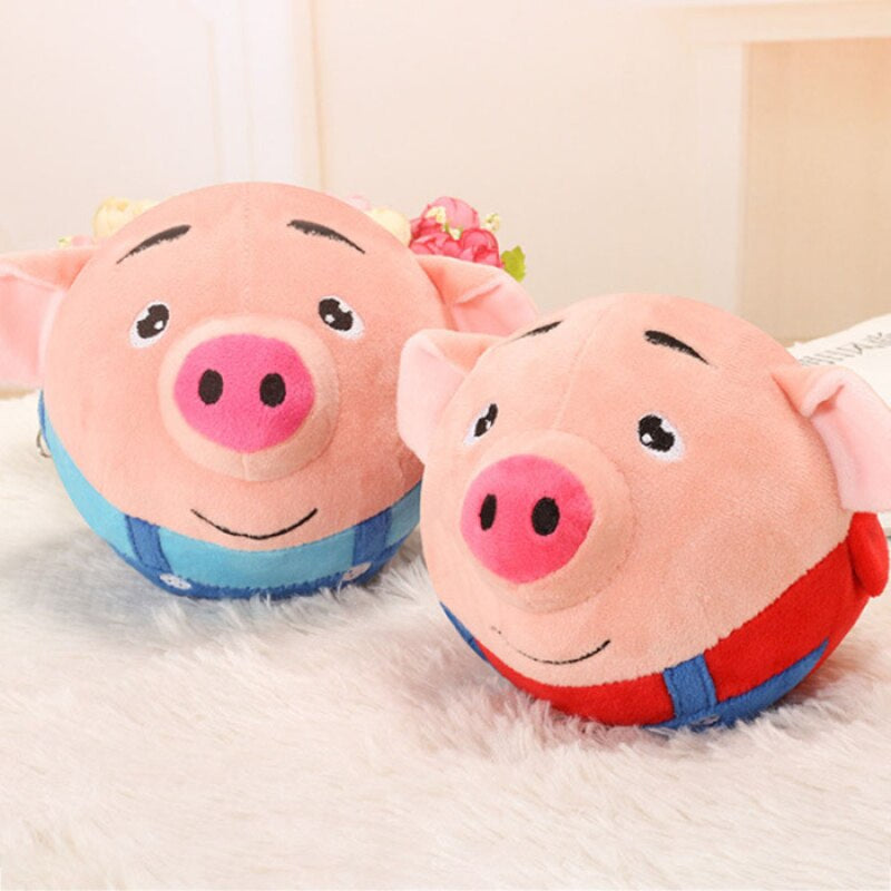 Jumping Piggy Ball™ | Bon pour l'exercice - Balle de jeu interactive